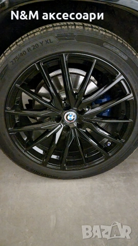 Капачки за джанти BMW 56мм юбилейни G серия комплект 4бр, снимка 2 - Аксесоари и консумативи - 53433434