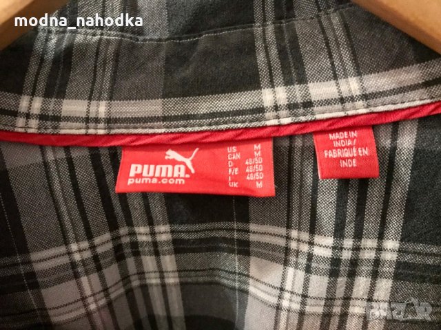 Спортно-елегантна мъжка риза PUMA, снимка 2 - Ризи - 34947545