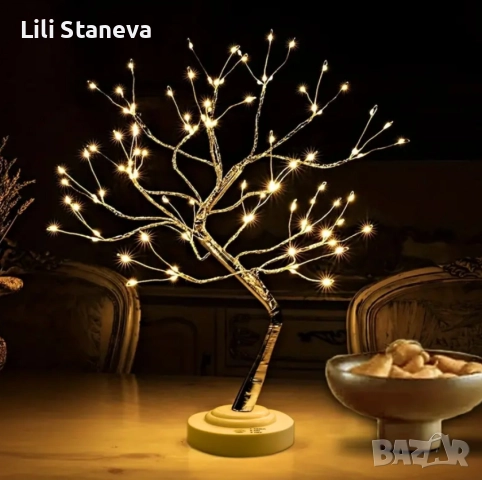 Декоративно LED светещо дърво., снимка 5 - Декорация за дома - 52597333
