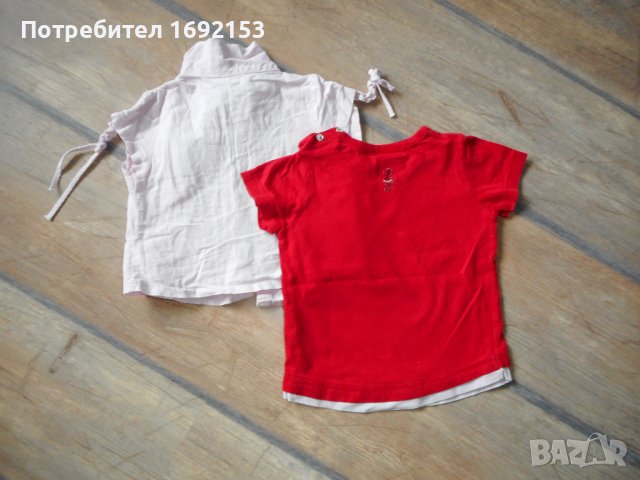 Лот от яке и дрехи за момиче 9-12-18мес + подарък, снимка 8 - Комплекти за бебе - 39801802
