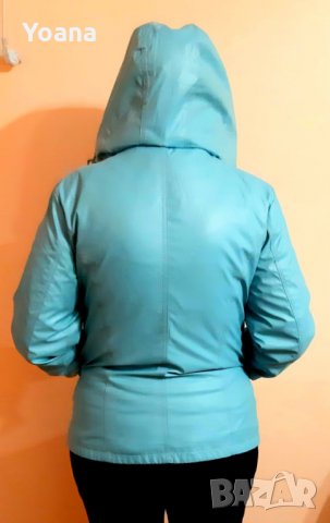  СПЕШНО Дамско яке с две лица, снимка 3 - Якета - 34940247