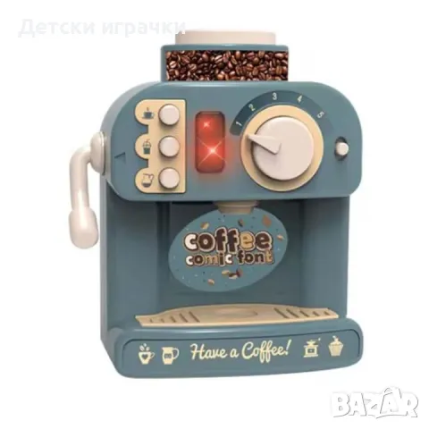 Детска кафемашина с чаши и прибори, снимка 3 - Образователни игри - 48683194