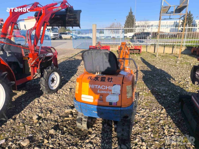мини багер Hitachi EX8, снимка 3 - Индустриална техника - 53603865