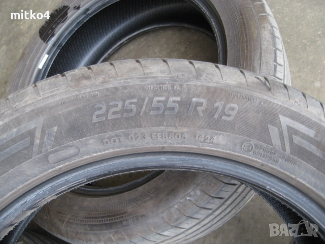 спешно летни автомобилни гуми 225/55/19, снимка 2 - Гуми и джанти - 52873015