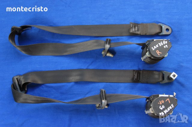 Предни колани Dacia Sandero I (2008-2л012г.) преден колан Дачия Сандеро ляв десен