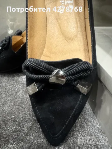 Дамски велурени обувки Sara Pen, снимка 3 - Дамски ежедневни обувки - 49249663