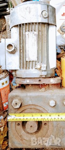 Ниско оборотен двустранен модул мотор редуктор 3.25 об.мин високо моментен за валцовъчни машини и др, снимка 2 - Други машини и части - 43225899