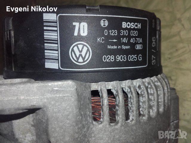 генератор за vw audi seat skoda, снимка 1 - Части - 26298517