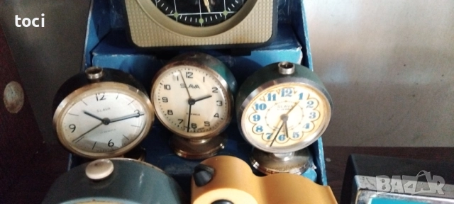 Лот от Стари будилници часовници, снимка 10 - Антикварни и старинни предмети - 52024021