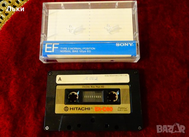 Hitachi EX-C60 аудиокасета с диско хитове, снимка 1 - Аудио касети - 43037323