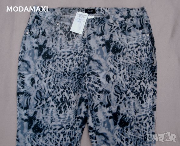 2XL/3XL   Нови флорални  дънки Paola  , снимка 2 - Дънки - 27748696