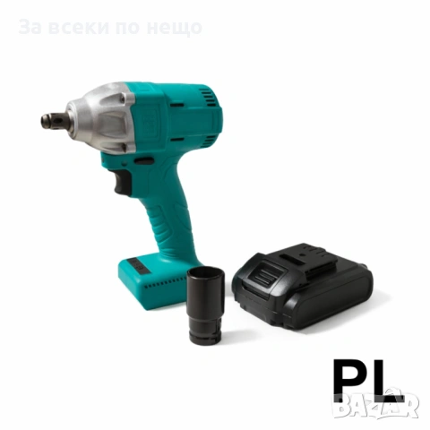 Акумулаторен безжичен гайковерт с LED фенер и батерия (накрайникът се предлага отделно) Код P1913, снимка 3 - Други инструменти - 53388728