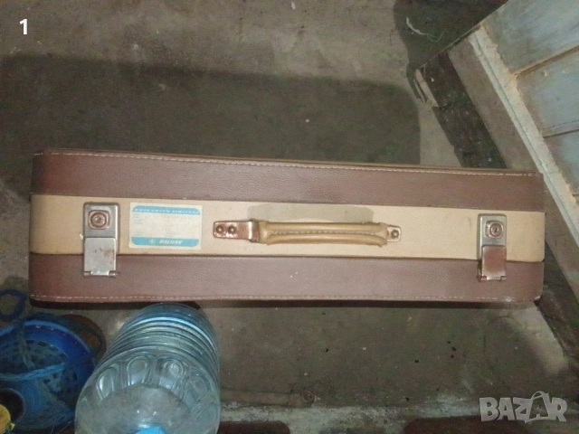 Голям ретро куфар, снимка 2 - Антикварни и старинни предмети - 53202597