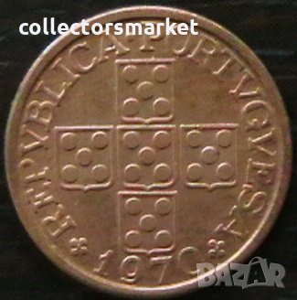 20 центаво 1970, Португалия, снимка 2 - Нумизматика и бонистика - 32812785
