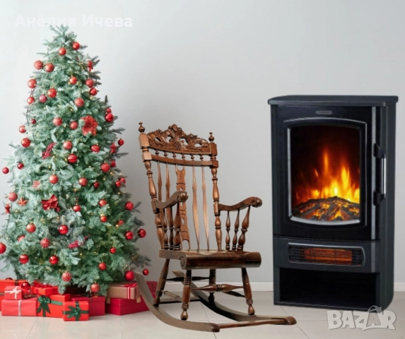 Електрическа камина TF277, 2000W, снимка 3 - Камини - 51779552