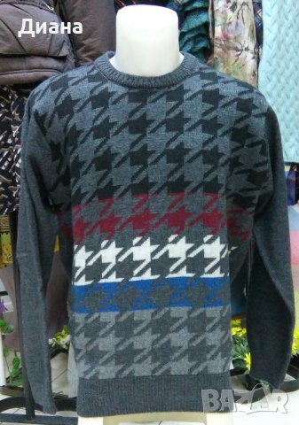 Мъжки пуловери от естествени материи-мерино,ламска вълна, снимка 10 - Пуловери - 43435793