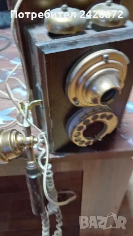 100годишен  ретро  телефон, снимка 3 - Други - 49002642