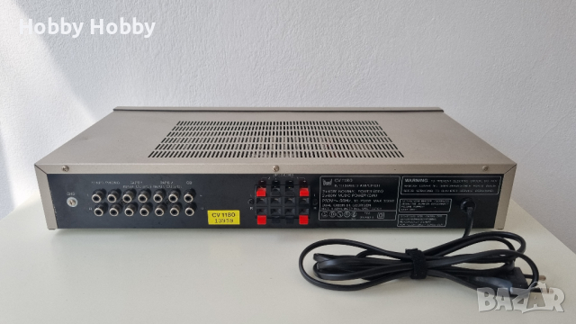 Стерео усилвател DUAL CV 1180, снимка 8 - Ресийвъри, усилватели, смесителни пултове - 44909549