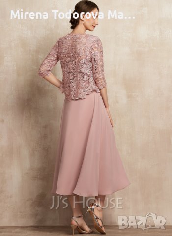 Абитуриентска рокля. EU38 S -250лв., снимка 3 - Рокли - 36686776