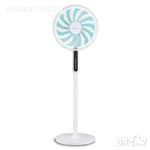 Вентилатор на стойка 16" Diplomat DFX-535RC, 60W, LED, дист. упр-е, снимка 5 - Вентилатори - 50569591