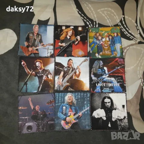 Нашивки на Хеви Метъл групи, снимка 6 - Други музикални жанрове - 43461721
