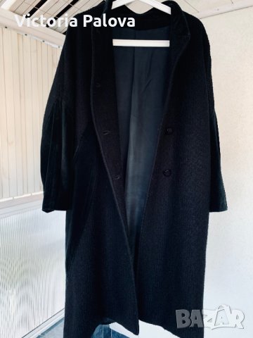 Дизайнерско палто кокон, снимка 2 - Палта, манта - 38275871