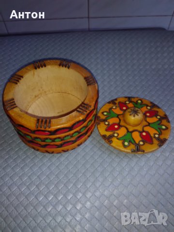 Малка дървена кутийка., снимка 5 - Антикварни и старинни предмети - 27260429