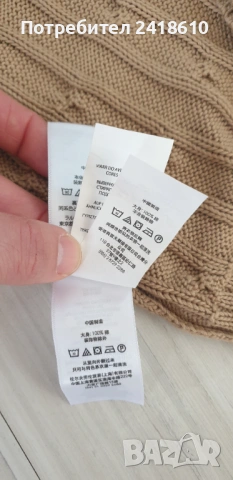 POLO Ralph Lauren Cable Pima Cotton  V - Neck Size XS НОВО! ОРИГИНАЛ! Дамски Пуловер!, снимка 14 - Блузи с дълъг ръкав и пуловери - 53024227