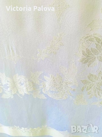 Красива покривка цвят бананово суфле, снимка 5 - Покривки за маси - 43113131