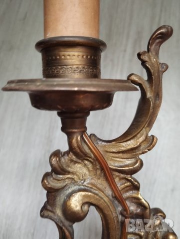 Два аплика рококо-комолект, снимка 6 - Лампи за стена - 43898020