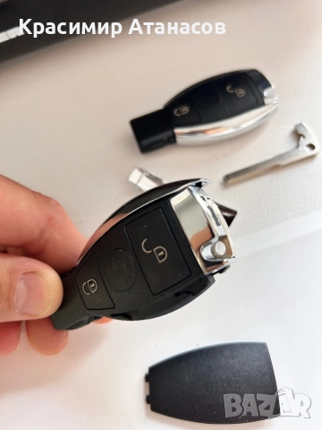 Кутийка контактен ключ за Мерцедес. Mercedes , снимка 6 - Аксесоари и консумативи - 52371188