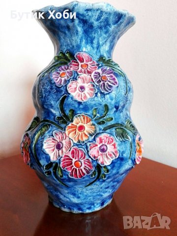 Авторска керамична винтидж ваза