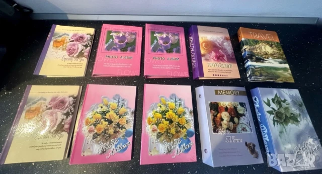 15 фото албума за 560 снимки + 2 подарьк (още 132 снимки), снимка 2 - Други - 50762384
