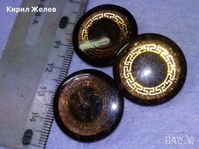 ТРИ СТАРИ ВИНТИДЖ ШИКОЗНИ КОПЧЕТА с ВЕРСАЧЕ ОРНАМЕНТИКА - от АРТ СИНТЕТИКА 41047, снимка 3 - Други - 43553149