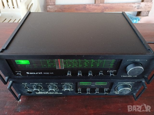 усилвател и тунер Sound 1003-1002, снимка 11 - Ресийвъри, усилватели, смесителни пултове - 36657353