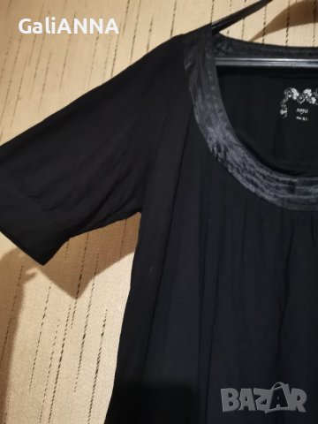 СТРАХОТНА ТУНИКА С БИЕ САТЕН РАЗМЕР 2XL-3XL, снимка 3 - Туники - 37130861