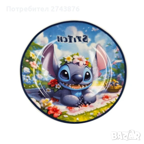Детски порцеланов комплект от три части - Stitch , снимка 3 - Сервизи - 50499089