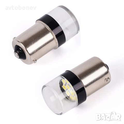 LED крушки-габарит(стоп) R5W(BA15S) к-т/2бр./-02, снимка 2 - Аксесоари и консумативи - 40520273