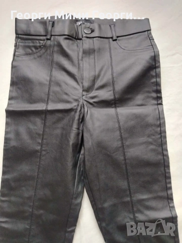 Дамски кожен панталон 