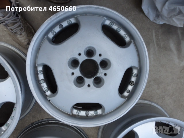 16 цолови алуминиеви джанти за Мерцедес , снимка 3 - Гуми и джанти - 53005400