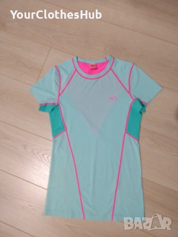 KARI TRAA S size Дамска спортна тениска, снимка 7 - Тениски - 52948003