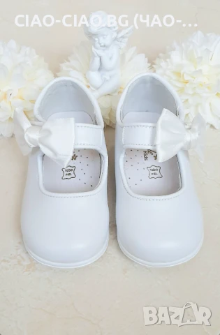 Бели Балеринки за момиче, снимка 5 - Детски обувки - 50883216
