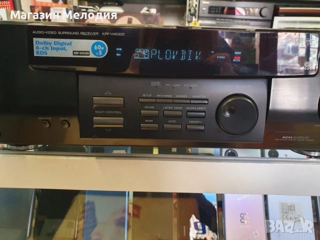 Ресийвър Kenwood KRF-V4530D В отлично техническо и визуално състояние., снимка 4 - Ресийвъри, усилватели, смесителни пултове - 50601997