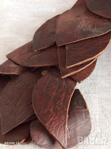 Винтидж кожен колан Арт дизайн много красив 26582, снимка 5 - Колани - 51868865