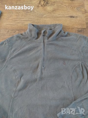 The North Face 1/4 zip fleece - поларено дамскогорнище Л, снимка 3 - Блузи с дълъг ръкав и пуловери - 43562852