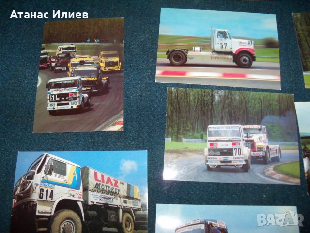 15 картички на състезателни камиони от Хунгароринг 1987г., снимка 5 - Други ценни предмети - 26287664