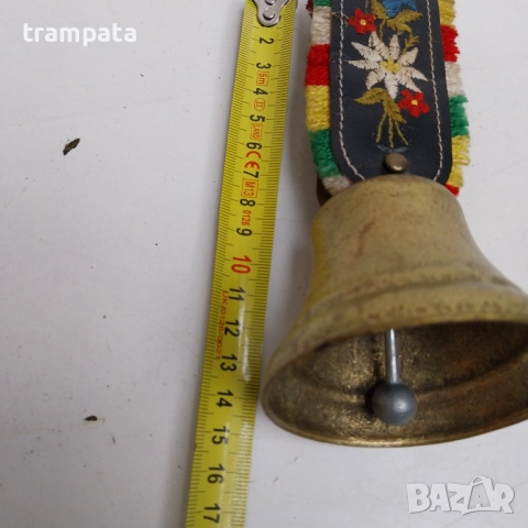 НАЙ ДОБРАТА ОФЕРТА Стар Алпийски чан /звънче/камбанка , снимка 6 - Антикварни и старинни предмети - 52807675