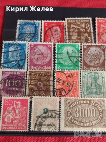 Пощенски марки серия ДОЙЧЕ РАЙХ ХИТЛЕР стари редки за колекция - 20569, снимка 2 - Филателия - 36689250