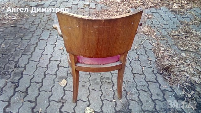 Страхотен дървен стол , снимка 7 - Антикварни и старинни предмети - 38900615