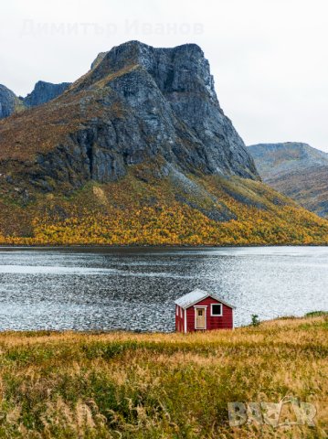 Авторски принт - пейзаж от Норвегия, снимка 2 - Картини - 43781334